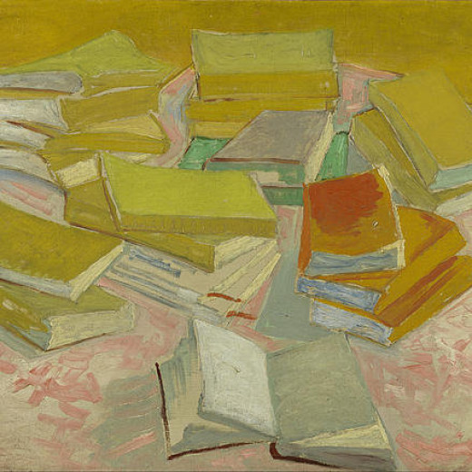 1-piles-of-french-novels-vincent-van-gogh