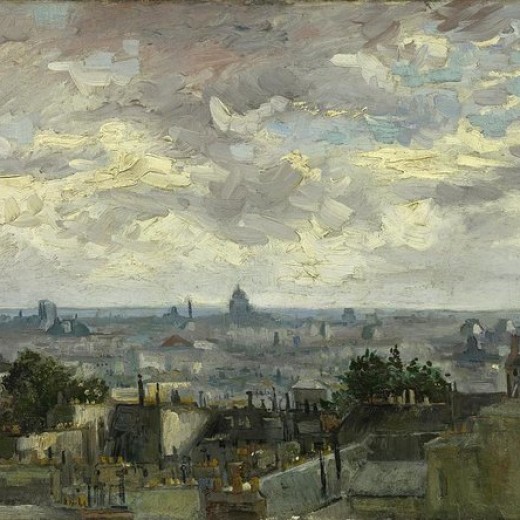 1-view-of-paris-vincent-van-gogh