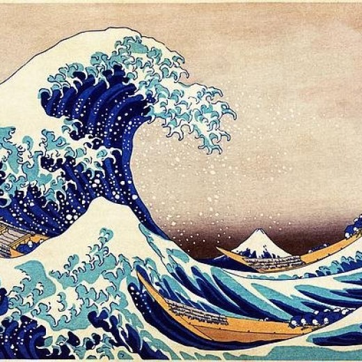 Katsushika Hokusai Great Wave Off Kanagawa