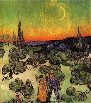 Van Gogh Moonlit Landscape