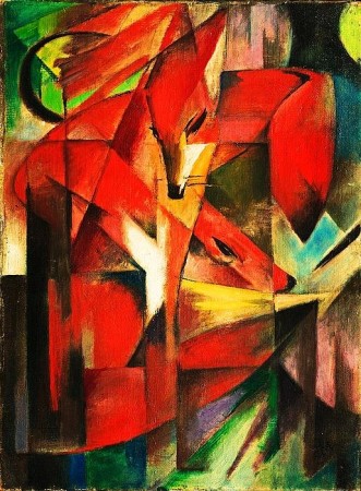 Franz Marc The Foxes