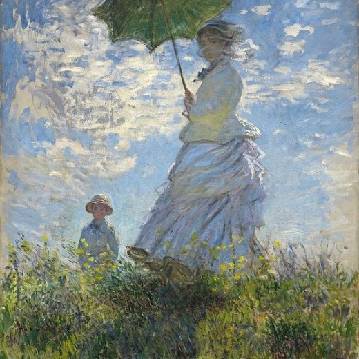 Woman With A Parasol