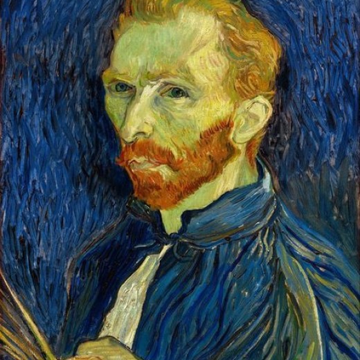 Vincent Van Gogh Self Portrait With Palette Prints