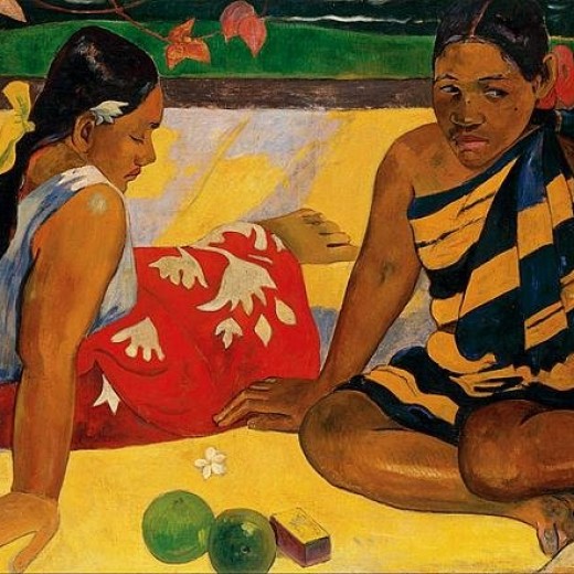 Two Women Of Tahiti