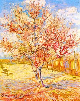 Vincent Van Gogh Peach Tree in Blossom